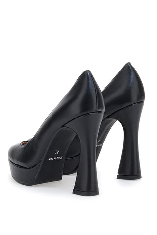 Décolleté Plateau Pittarello Glam 7801 Nere