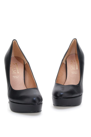 Décolleté Plateau Pittarello Glam 7801 Nere