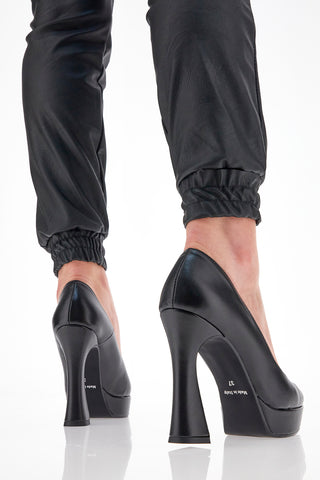 Décolleté Plateau Pittarello Glam 7801 Nere