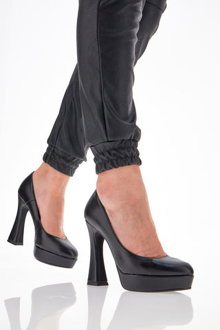 Décolleté Plateau Pittarello Glam 7801 Nere