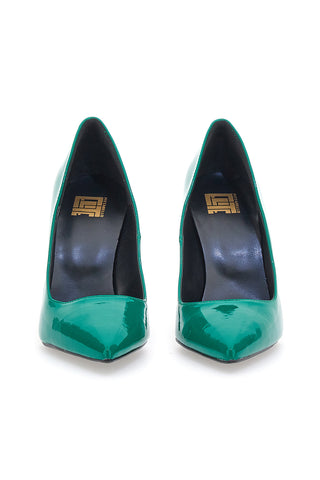 Décolleté a Punta Pittarello Elite 193 Green in vernice