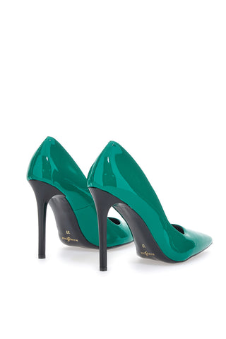 Décolleté a Punta Pittarello Elite 193 Green in vernice