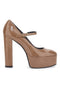 Pittarello Elite 72 Nude Plateaupumps
