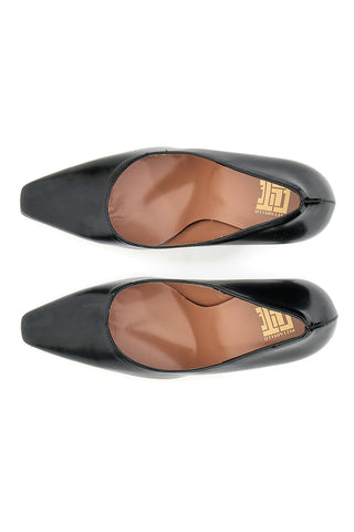 Pittarello Elite 4920 Schwarze Pumps mit Spulenabsatz