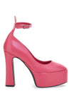 Pumps mit rosa Riemen Pittarello Couture 280
