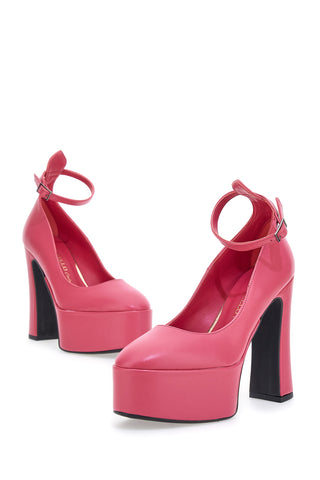 Pumps mit rosa Riemen Pittarello Couture 280