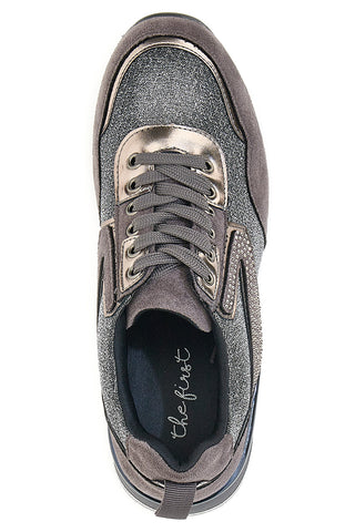 Sneakers Platform The First 1506030 Grigie