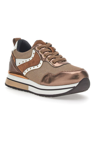 Sneakers Platform The First 2227 Bronzo
