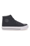 Everlast 2302137H mittelhohe Sneakers aus schwarzem Stoff