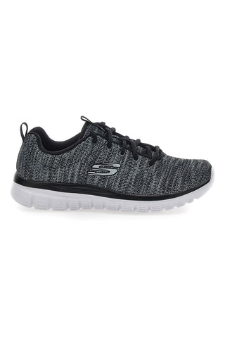 Sneakers Skechers Twisted Fortune Nere