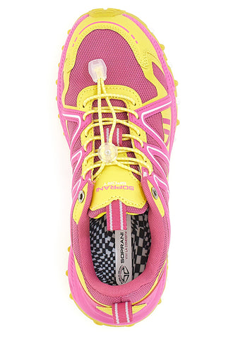 Trekking-Sneaker Solo Soprani 312404 Rosa und Gelb