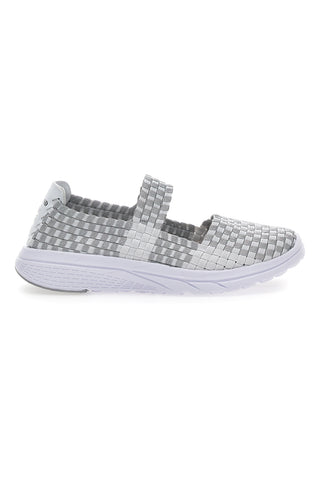 Sneakers Slip-on Overland 9610 Bianche e Grigie