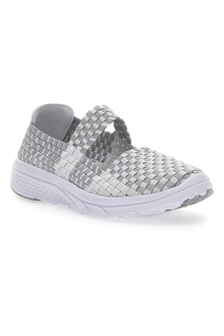 Sneakers Slip-on Overland 9610 Bianche e Grigie