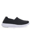 Overland 641 Schwarze Slip-on-Sneaker