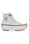 Sneakers Mid Cut Sweet Years 8291 Bianche