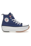 Sweet Years 8291 Mid Cut Sneakers Blau