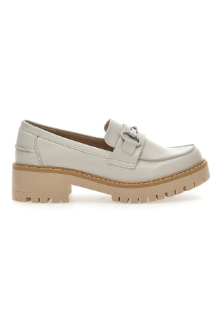 Mokassins mit Horsebit Energy 444 Beige