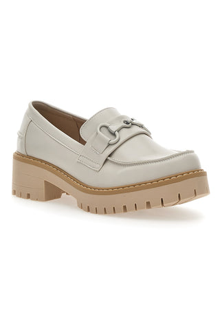 Mokassins mit Horsebit Energy 444 Beige