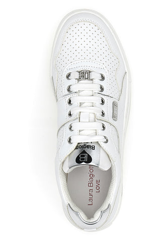 Sneakers Platform Laura Biagiotti 8326 Bianche