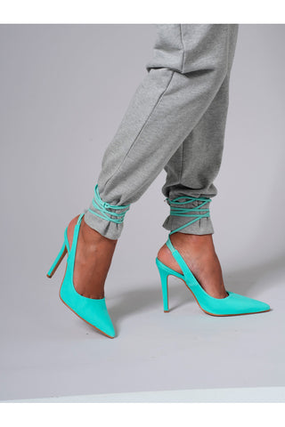 Décolleté Lace-Up Pittarello Elite 1964 Acquamarina