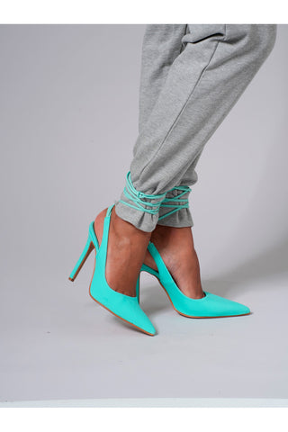 Décolleté Lace-Up Pittarello Elite 1964 Acquamarina