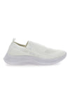 Sneakers Slip-On Cotton Belt Spirit Bianco