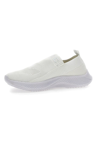 Sneakers Slip-On Cotton Belt Spirit Bianco