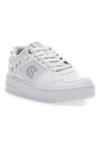 Pltform Cotton Belt Axel White Sneakers