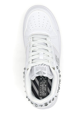 Pltform Cotton Belt Axel White Sneakers