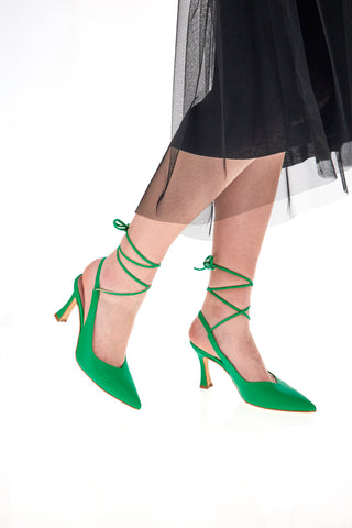 Décolleté Lace-Up Pittarello Glam 3218 Verde