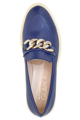 Mocassino con Catena Dorata Pittarello Glam 3402