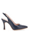 Blaue Slingback-Pumpe Pittarello 387