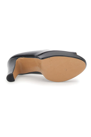 Pittarello Vogue 2063 schwarze Plateau-Pumps