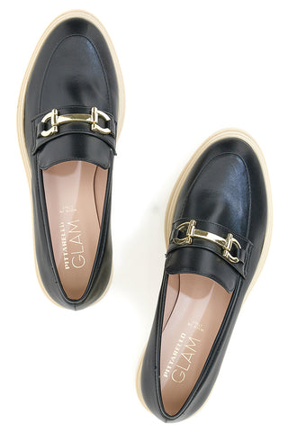 Pittarello Glam Mokassins 3426 Schwarz