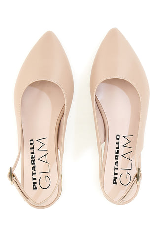 Ballerine Slingback Pittarello Glam 1883 Nude