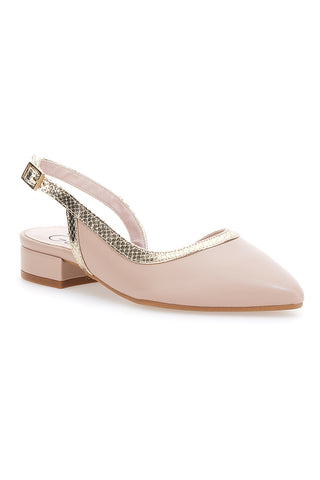 Ballerine Slingback Pittarello Glam 1985 Nude