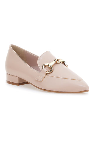 Mokassins mit Horsebit Pitatrello Glam 1908 Creme