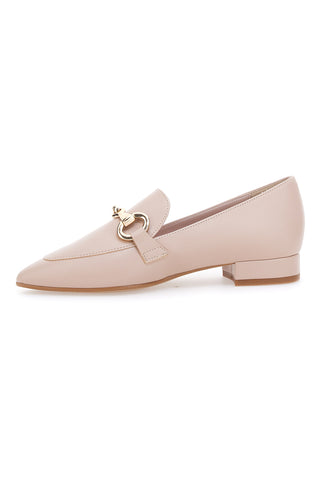 Mokassins mit Horsebit Pitatrello Glam 1908 Creme