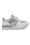 Mio Tempo 232 Sneakers in Weiß und Silber