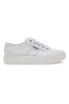 Coveri California Canvas Weiße Turnschuhe