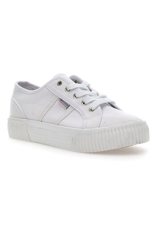 Coveri California Canvas Weiße Turnschuhe