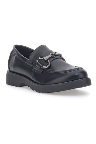 Prima Riga 1602 Schwarze Mokassins