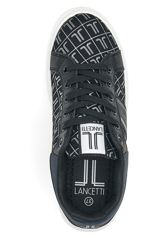 Lancetti 27 schwarze Turnschuhe