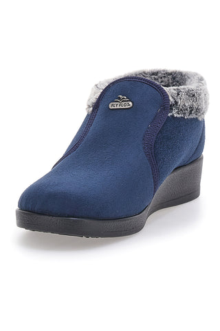 Blaue Fly Flot Hausschuhe 3771