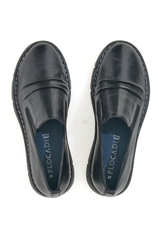 Plocadi 19324 Schwarze Schnürschuhe