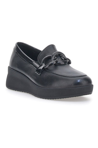 Plocadi 19860 Schwarzer Mokassin