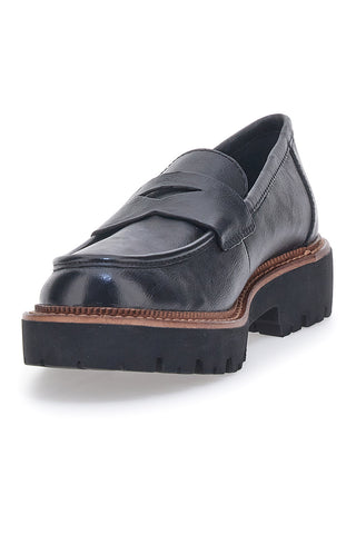 Schwarze Plocadi-Loafer 20185