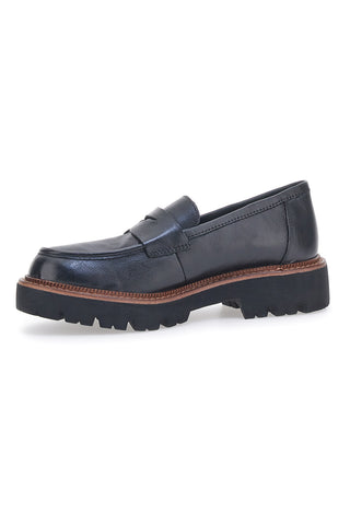 Schwarze Plocadi-Loafer 20185