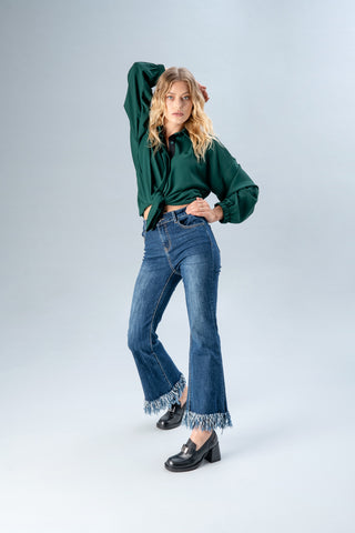 Pittarello Glam 7012 schwarze Mokassins mit Absatz