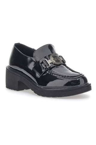 Mokassins mit Nazareno-Absatz Gabrielli 8916 Schwarz